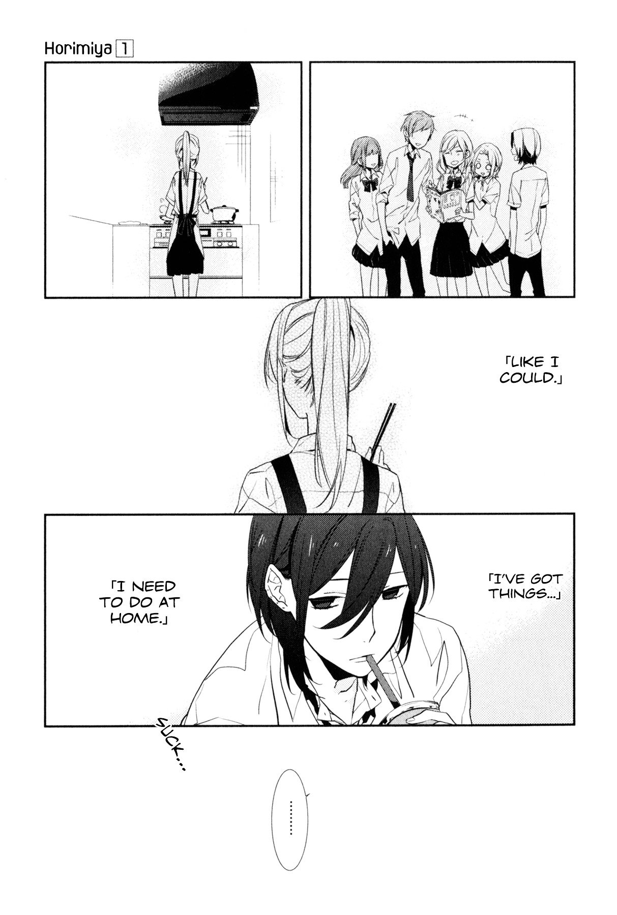 Horimiya, chapter 2