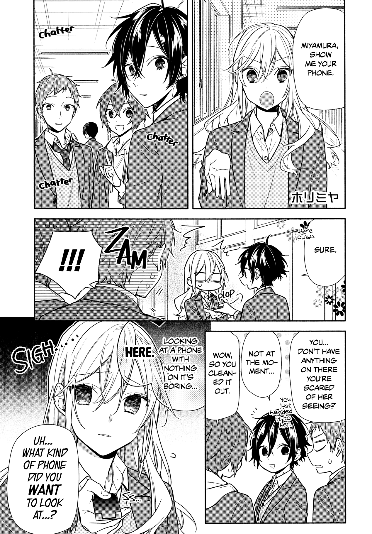 Horimiya, chapter 109