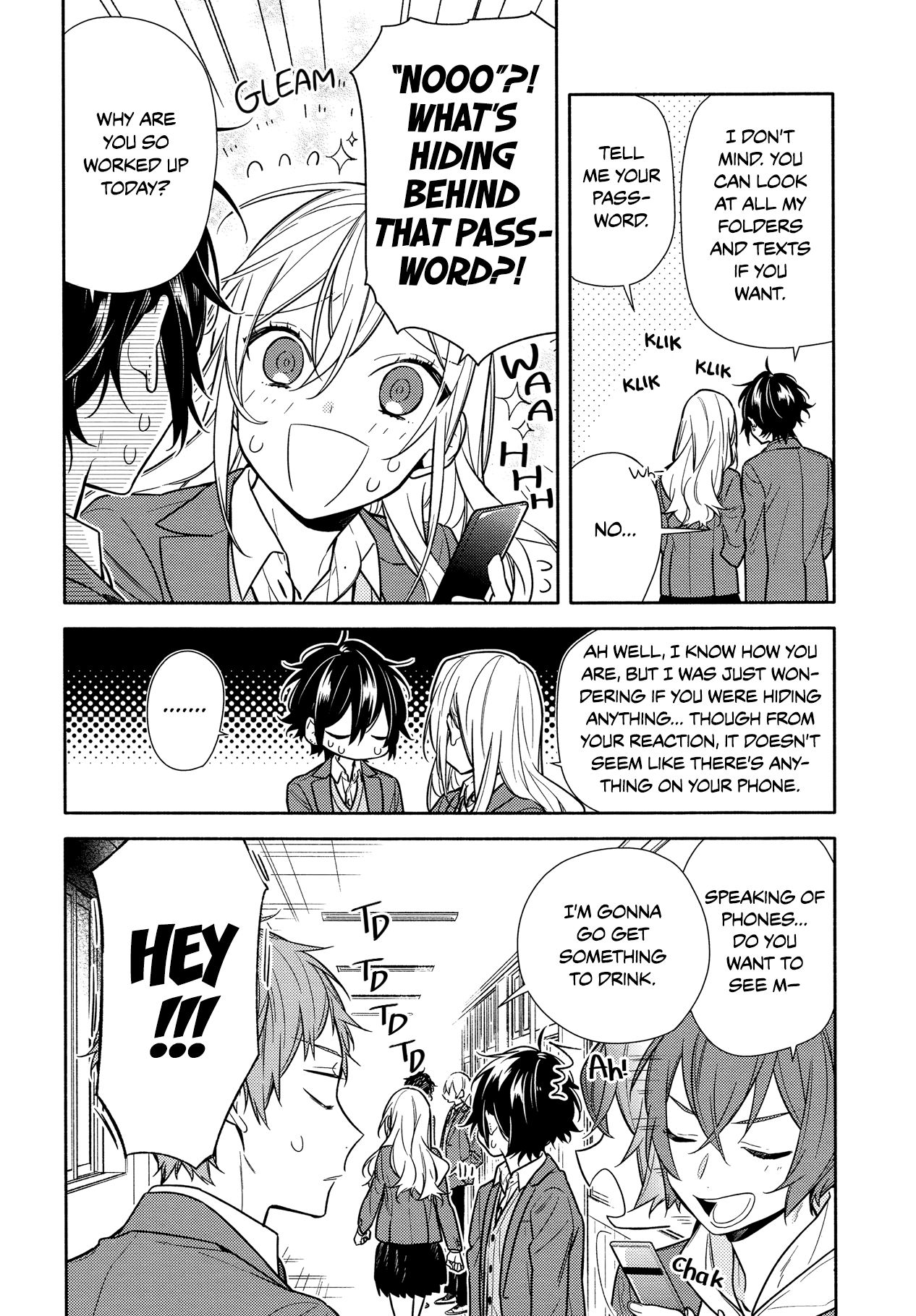 Horimiya, chapter 109