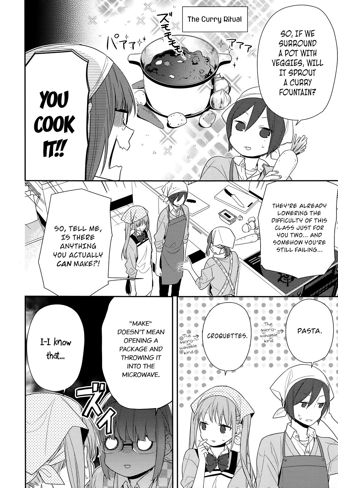 Horimiya, chapter 50