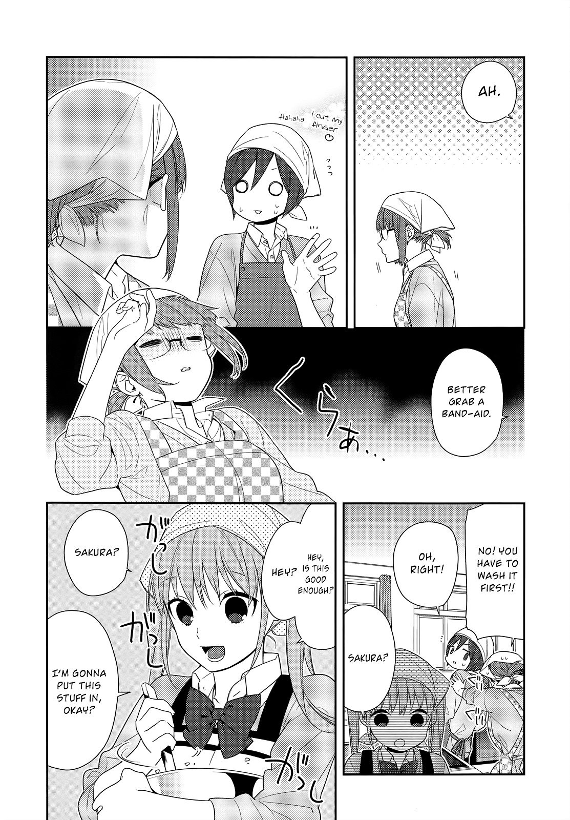 Horimiya, chapter 50