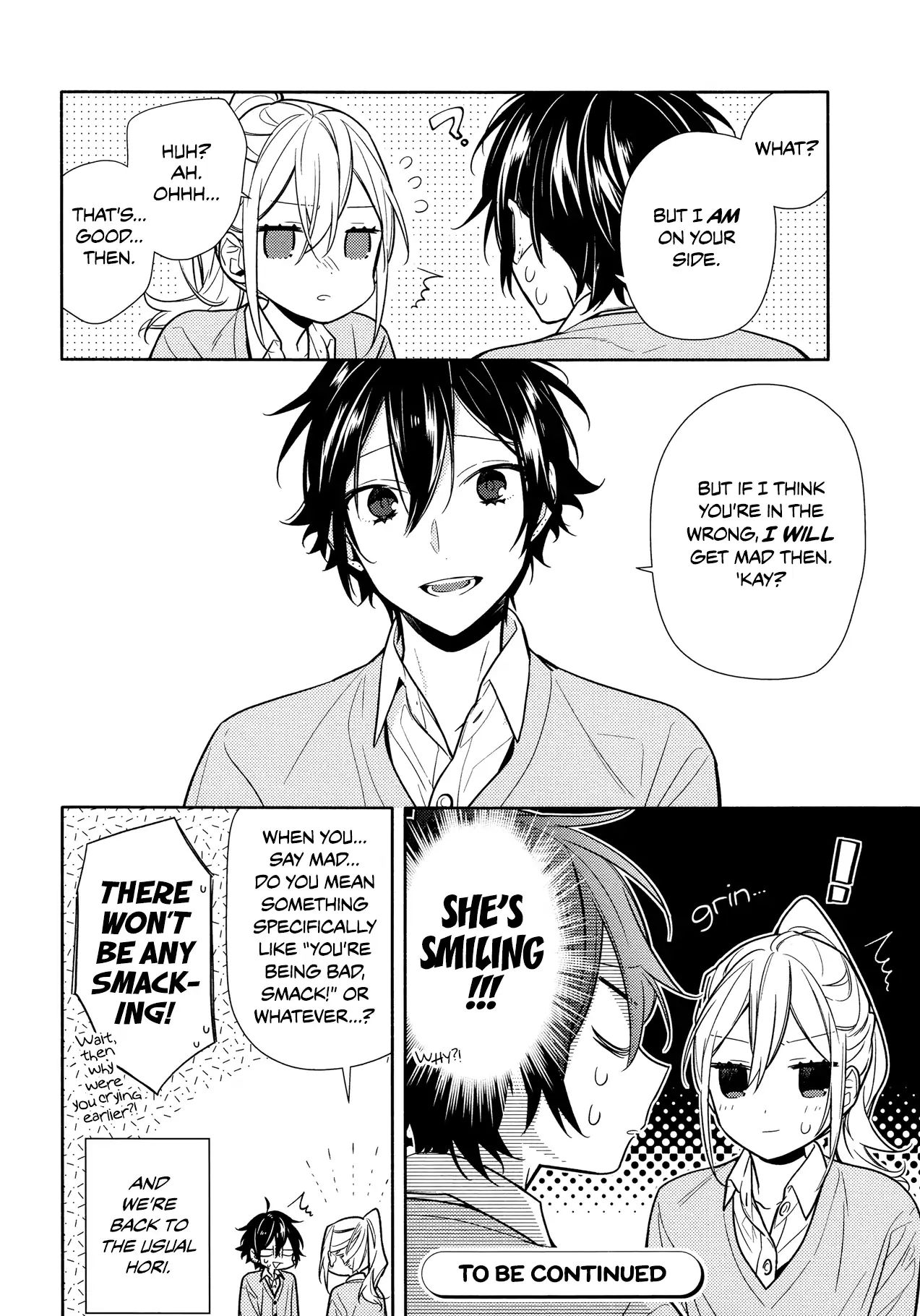 Horimiya, chapter 107