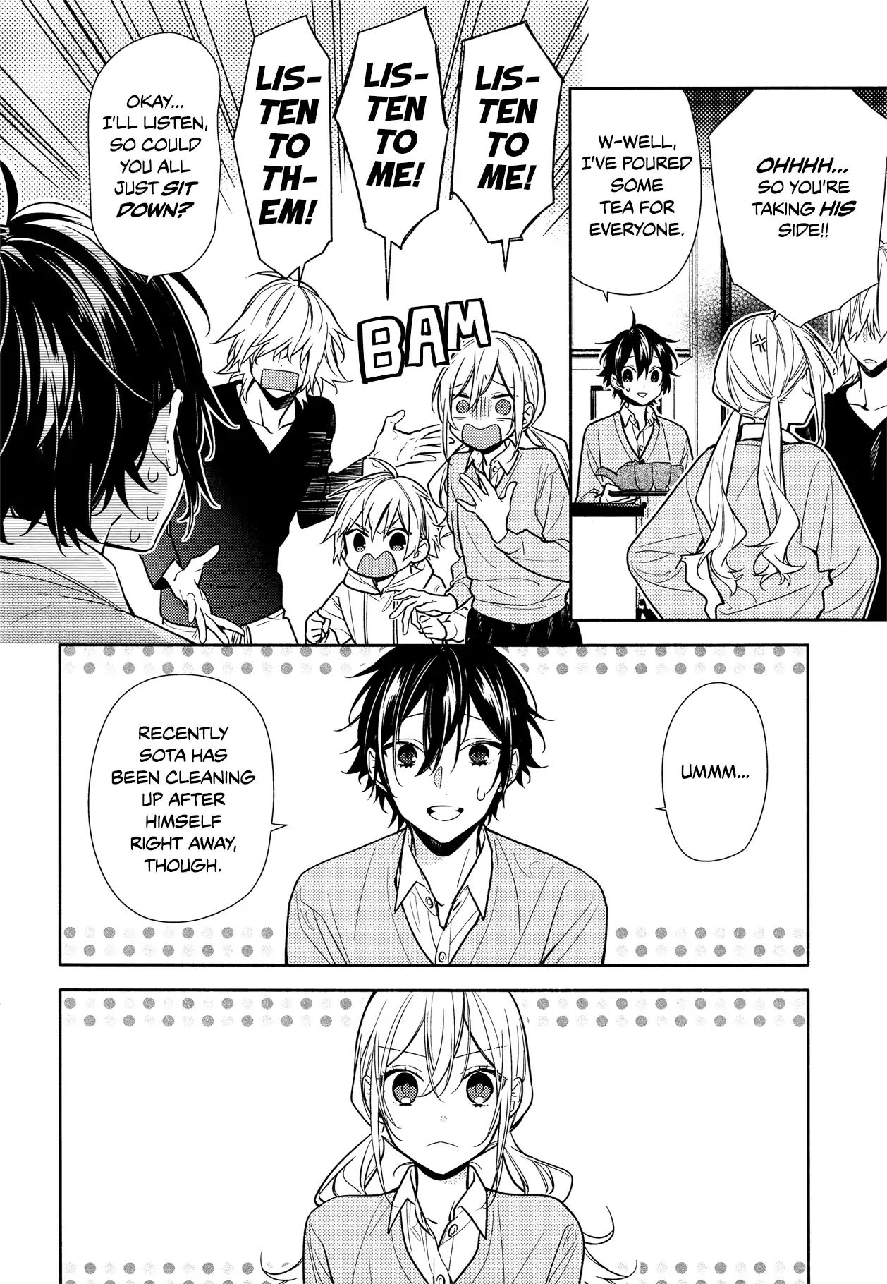 Horimiya, chapter 107