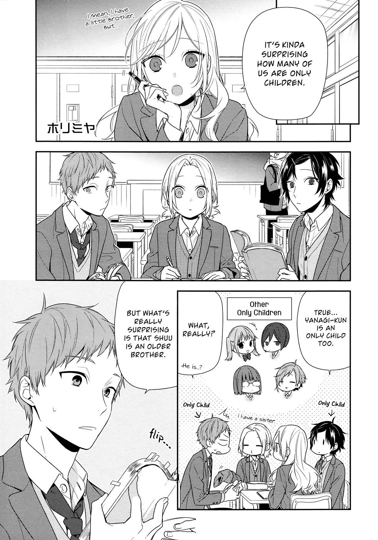 Horimiya, chapter 76