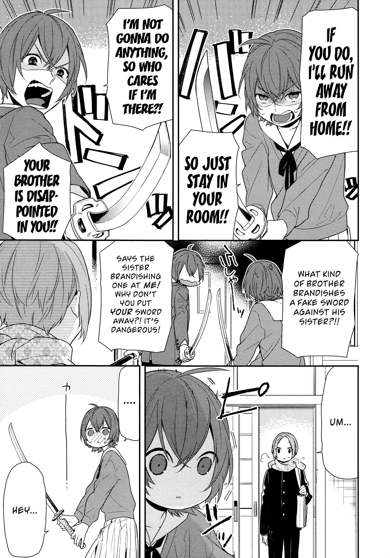 Horimiya, chapter 76