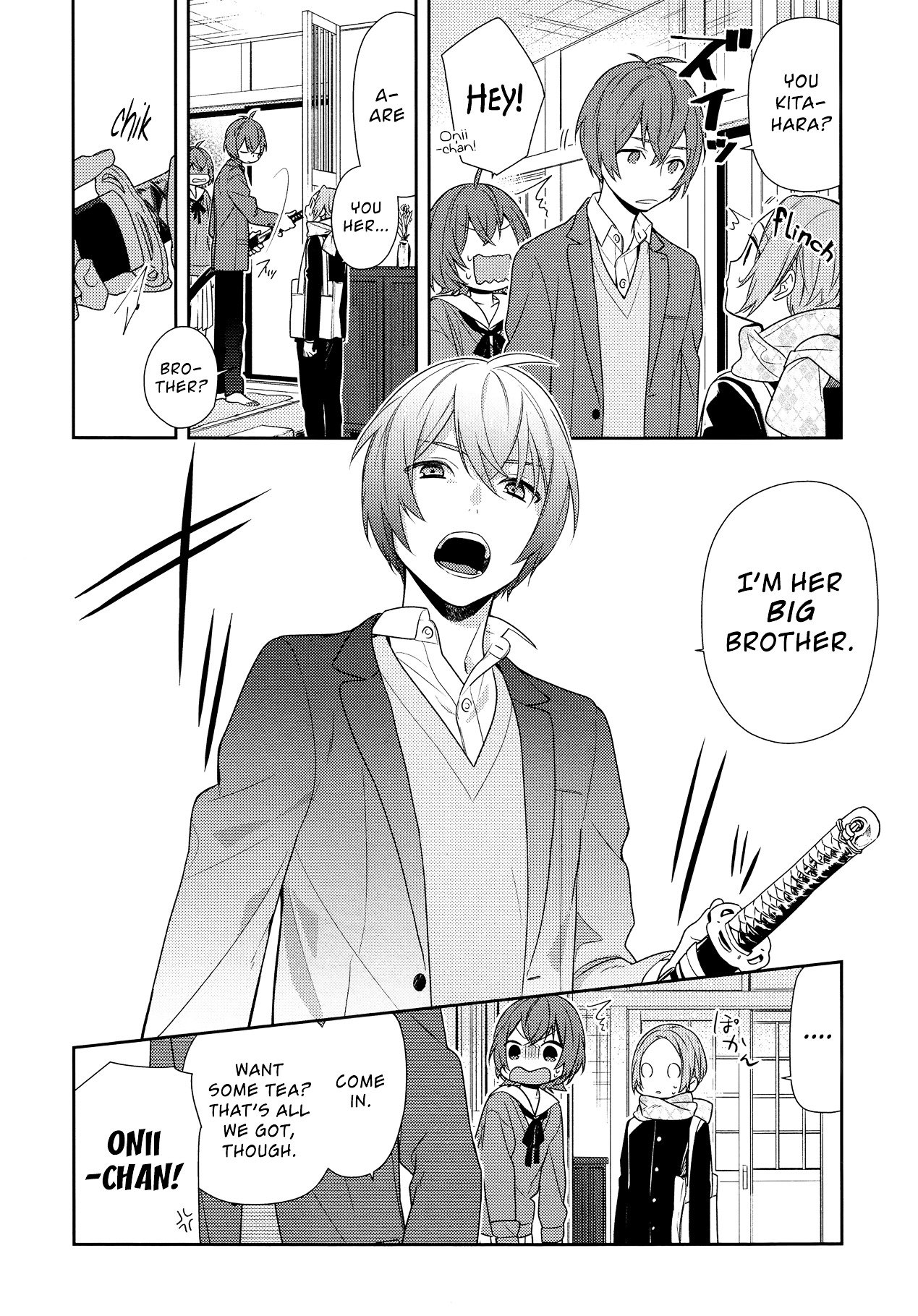 Horimiya, chapter 76