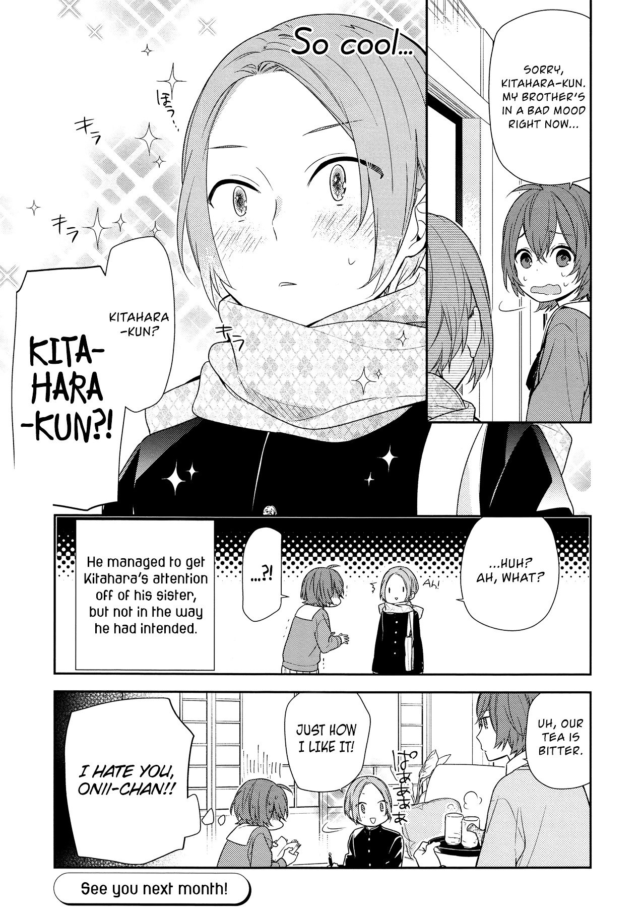 Horimiya, chapter 76