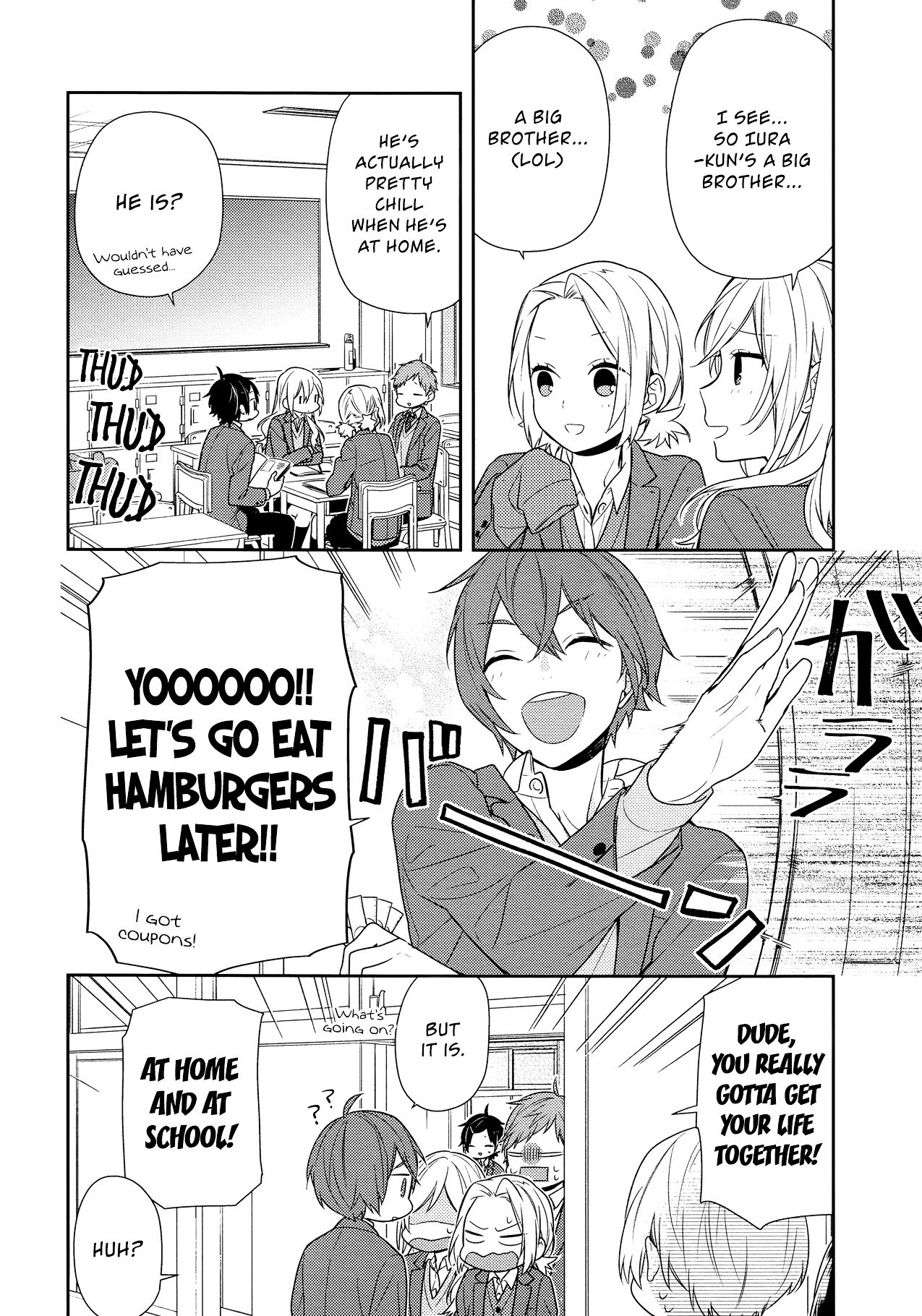 Horimiya, chapter 76