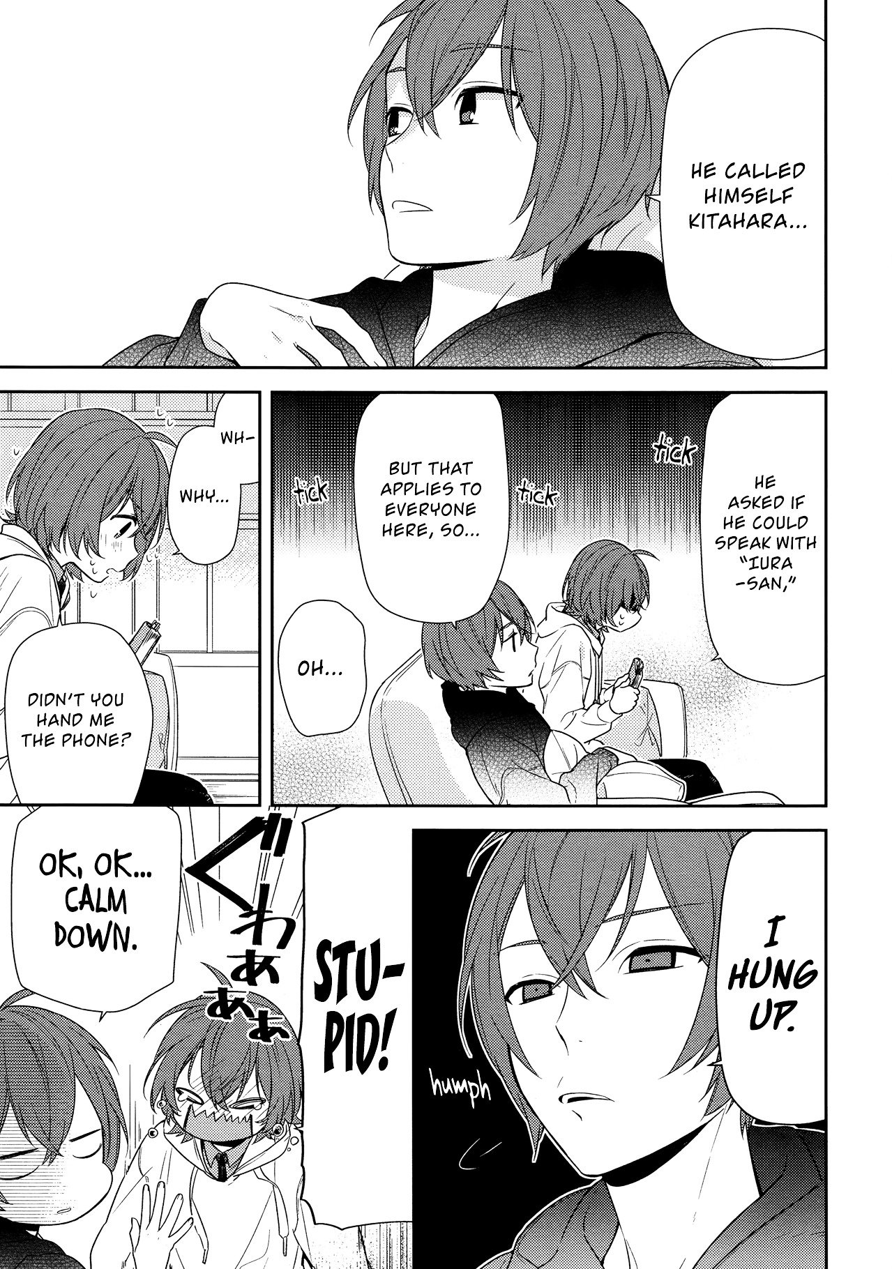 Horimiya, chapter 76