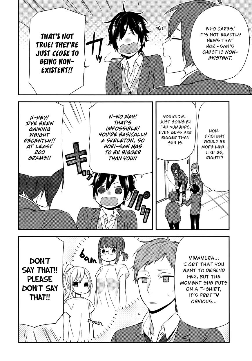 Horimiya, chapter 65