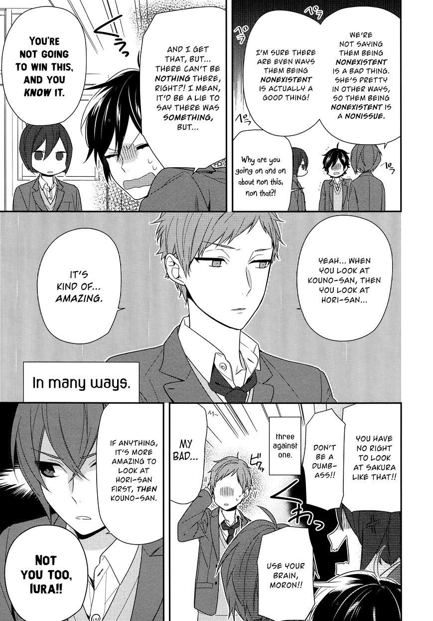 Horimiya, chapter 65