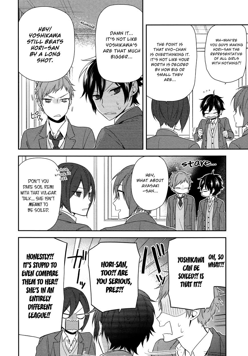 Horimiya, chapter 65