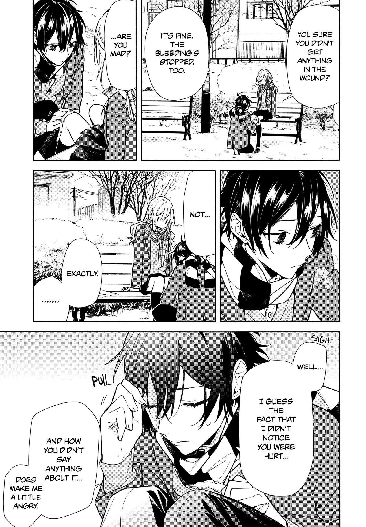 Horimiya, chapter 101