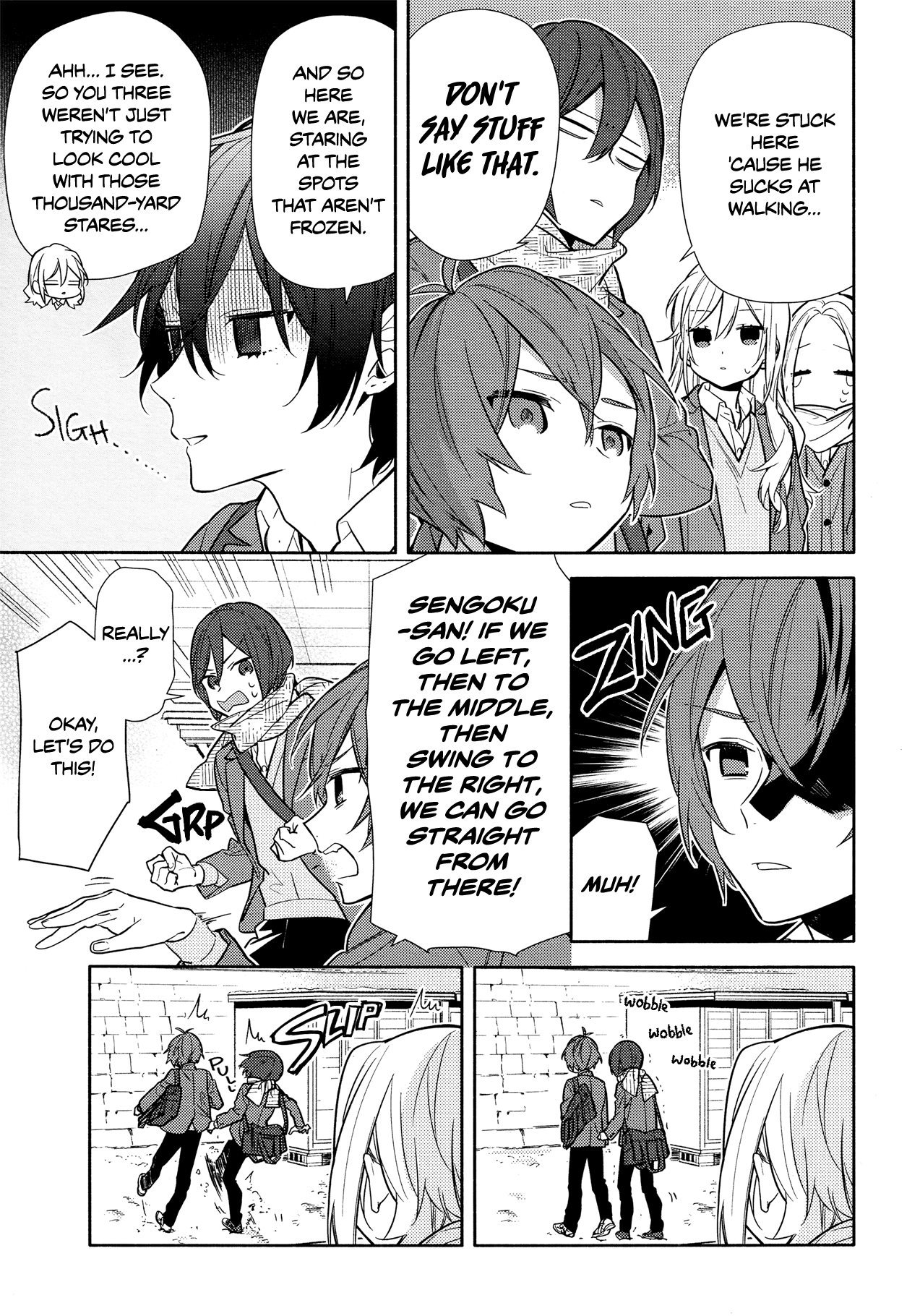 Horimiya, chapter 101