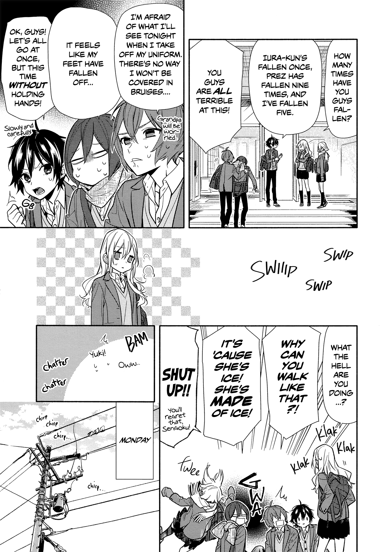 Horimiya, chapter 101