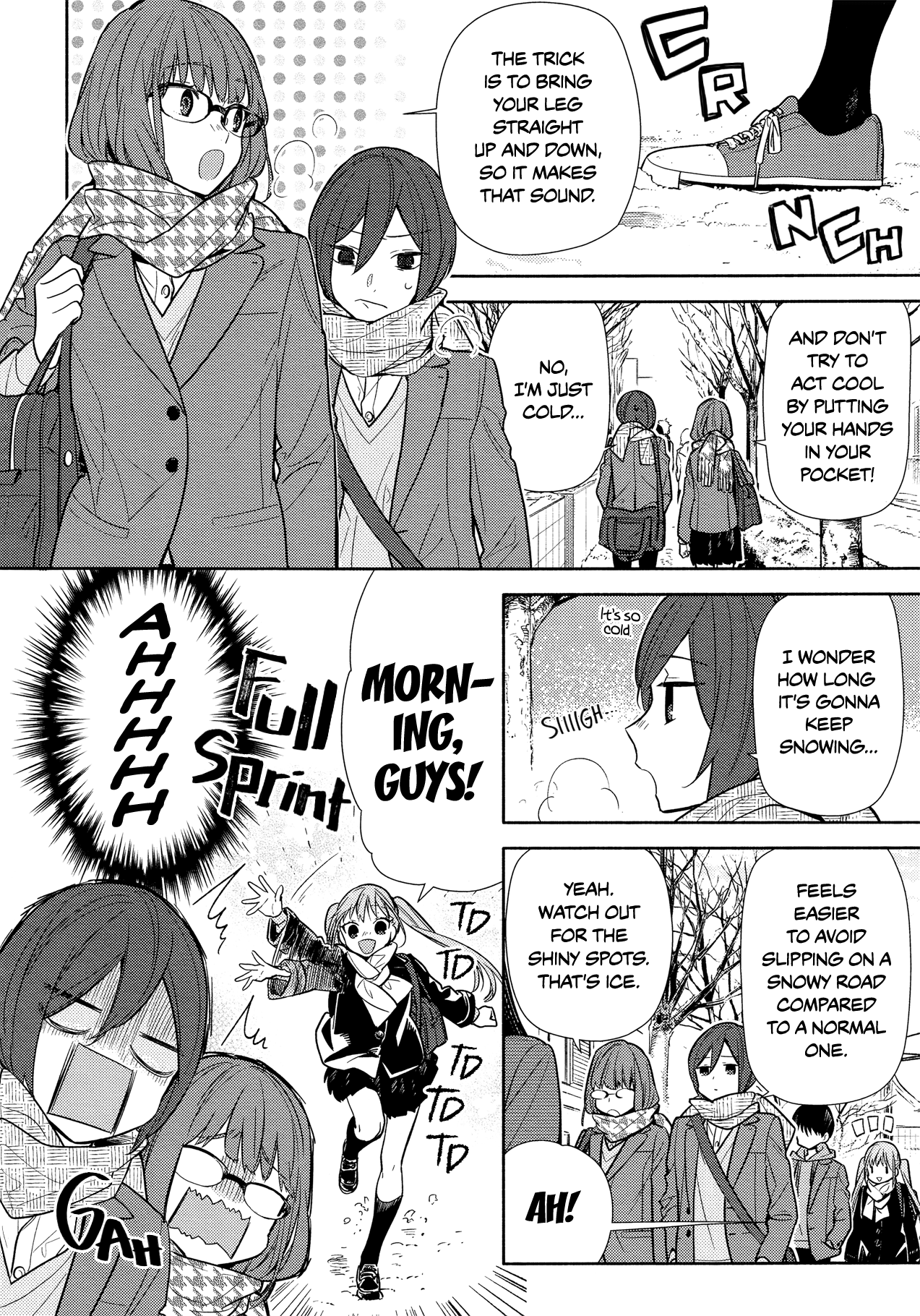 Horimiya, chapter 101