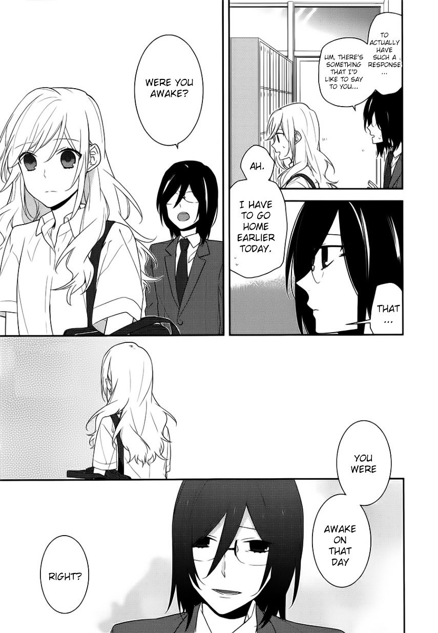 Horimiya, chapter 22