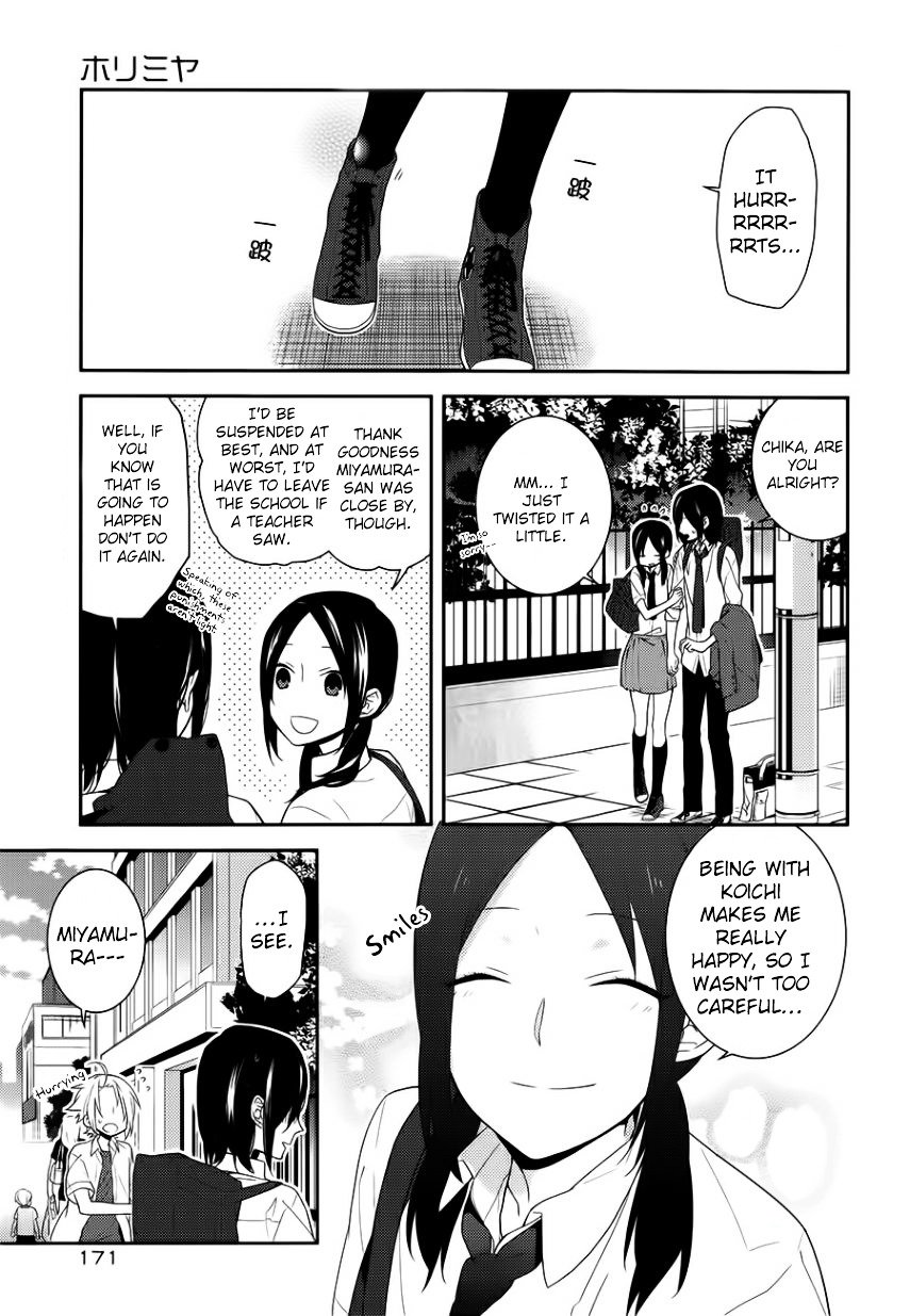 Horimiya, chapter 22