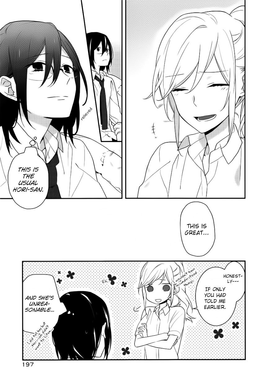 Horimiya, chapter 22