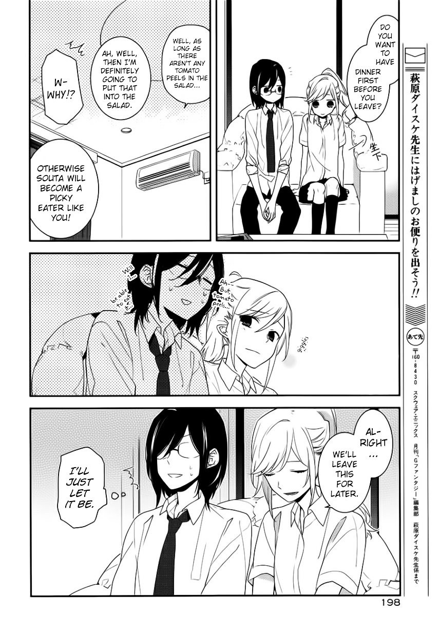 Horimiya, chapter 22