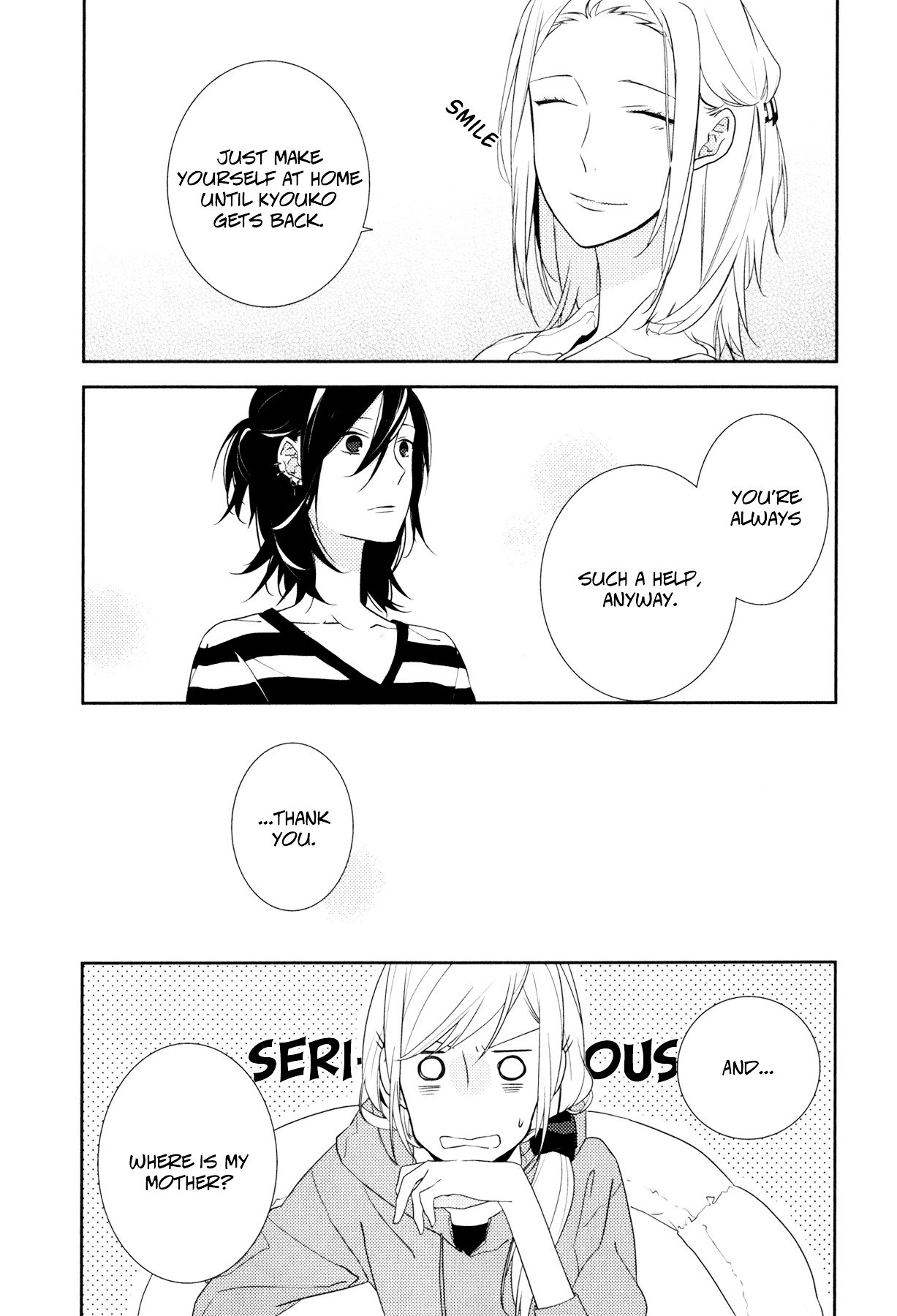 Horimiya, chapter 4