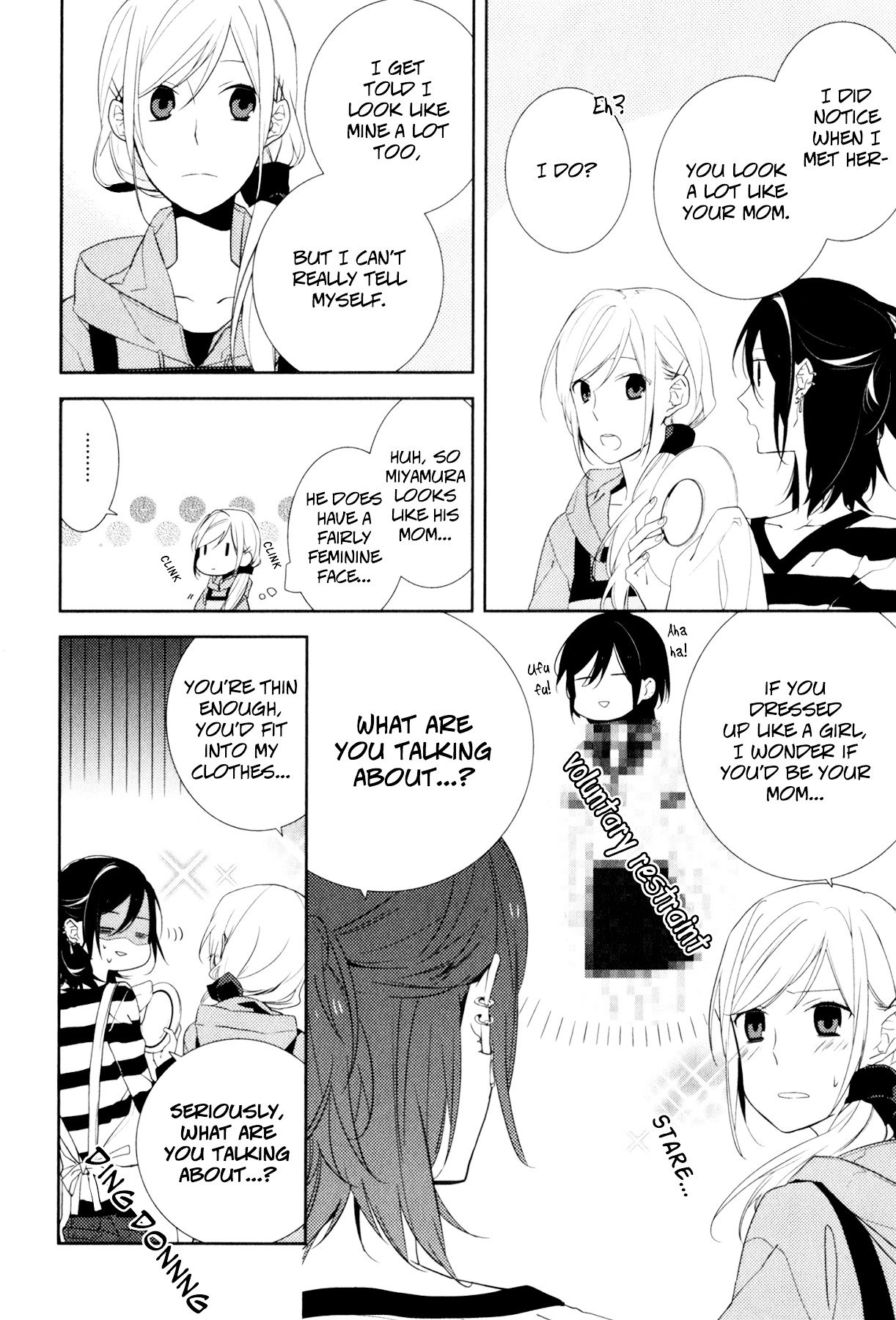 Horimiya, chapter 4