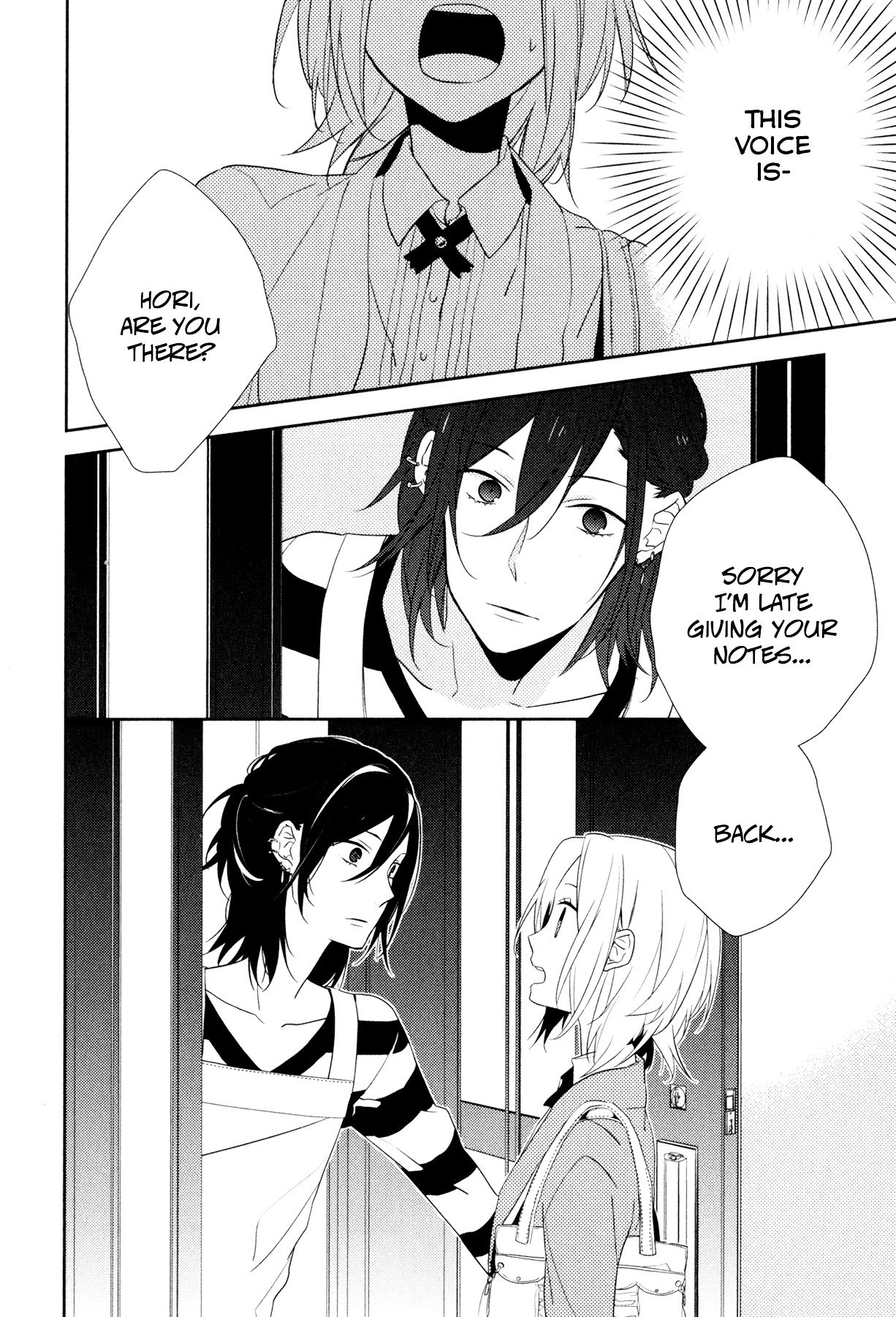 Horimiya, chapter 4