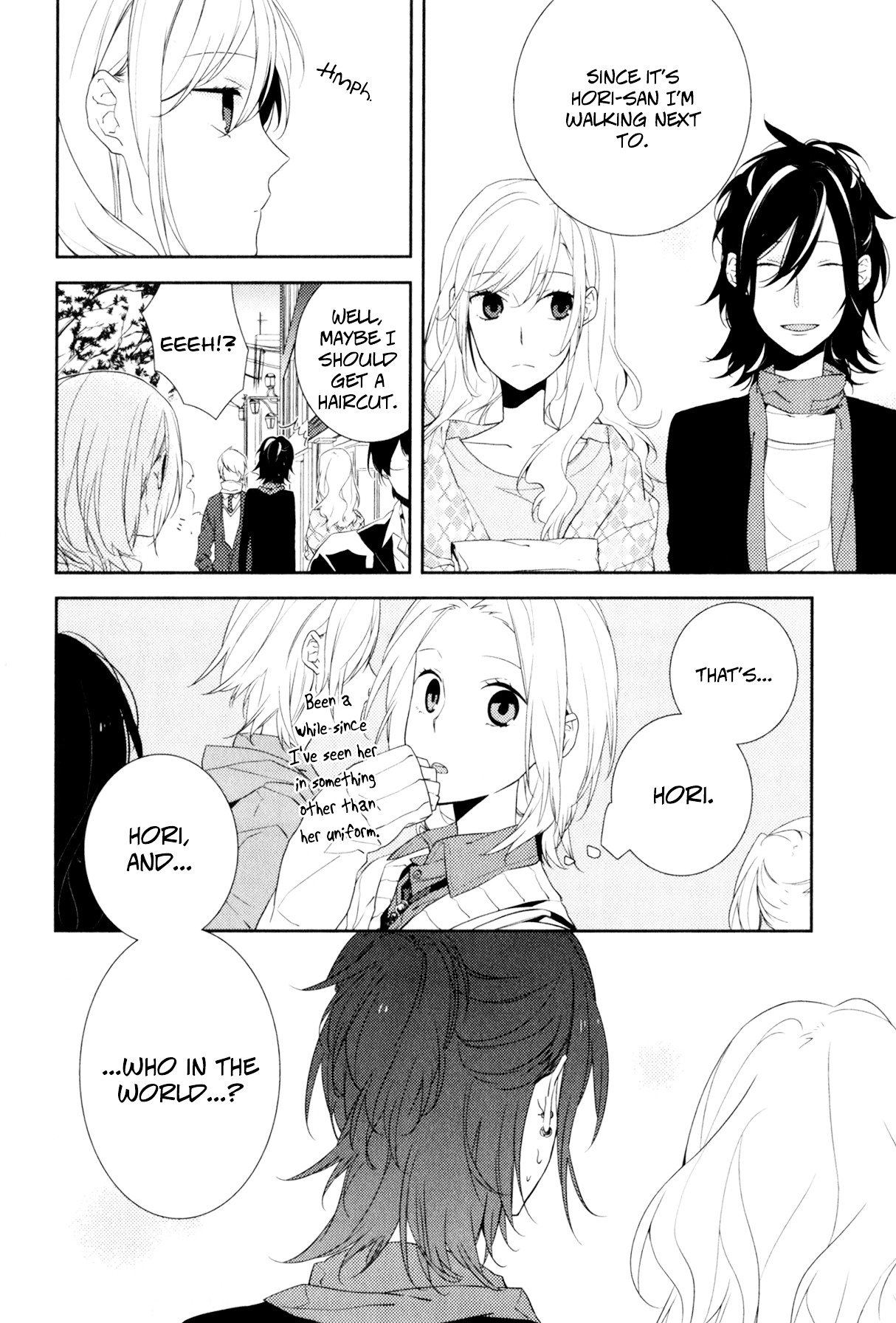 Horimiya, chapter 4