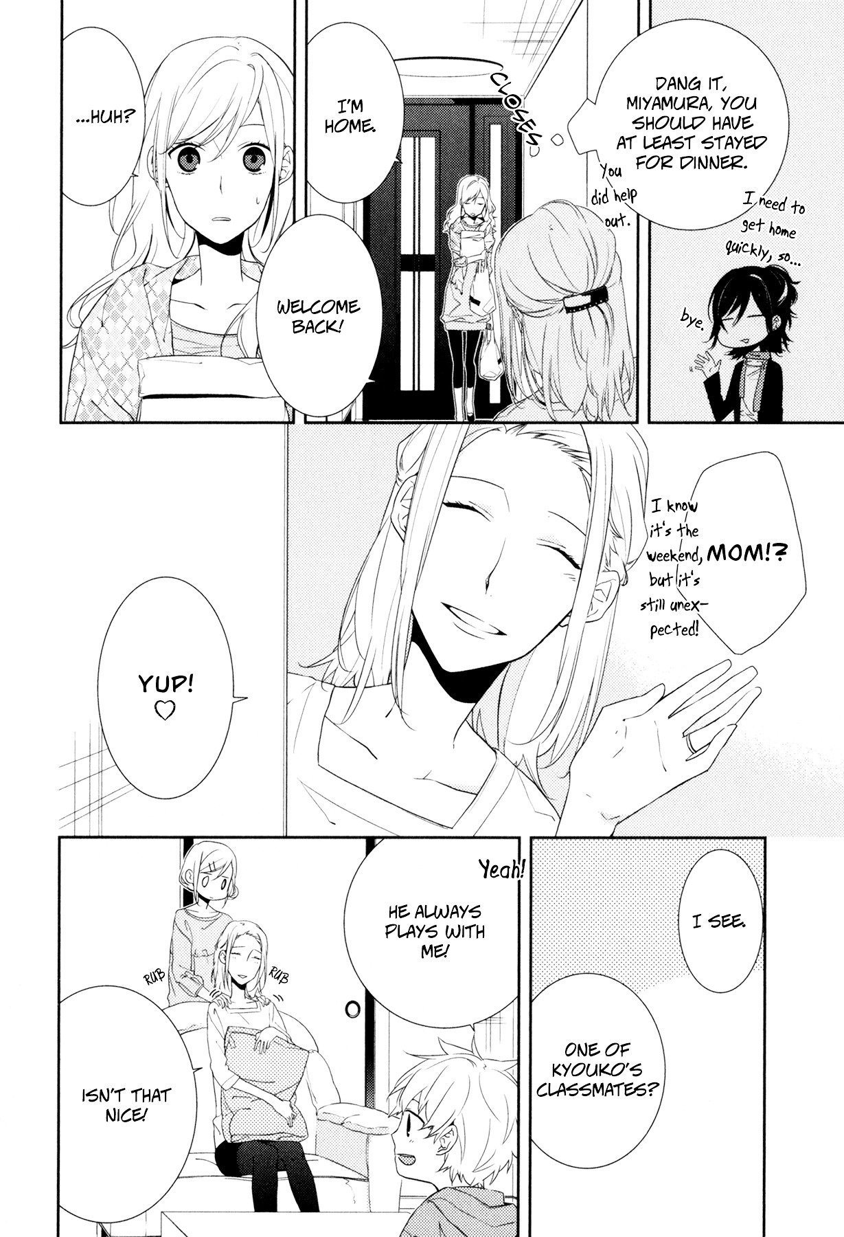 Horimiya, chapter 4