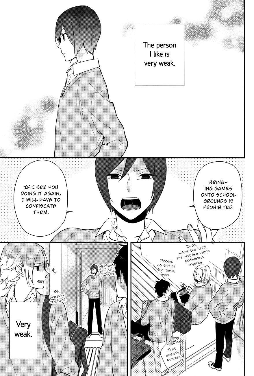 Horimiya, chapter 39