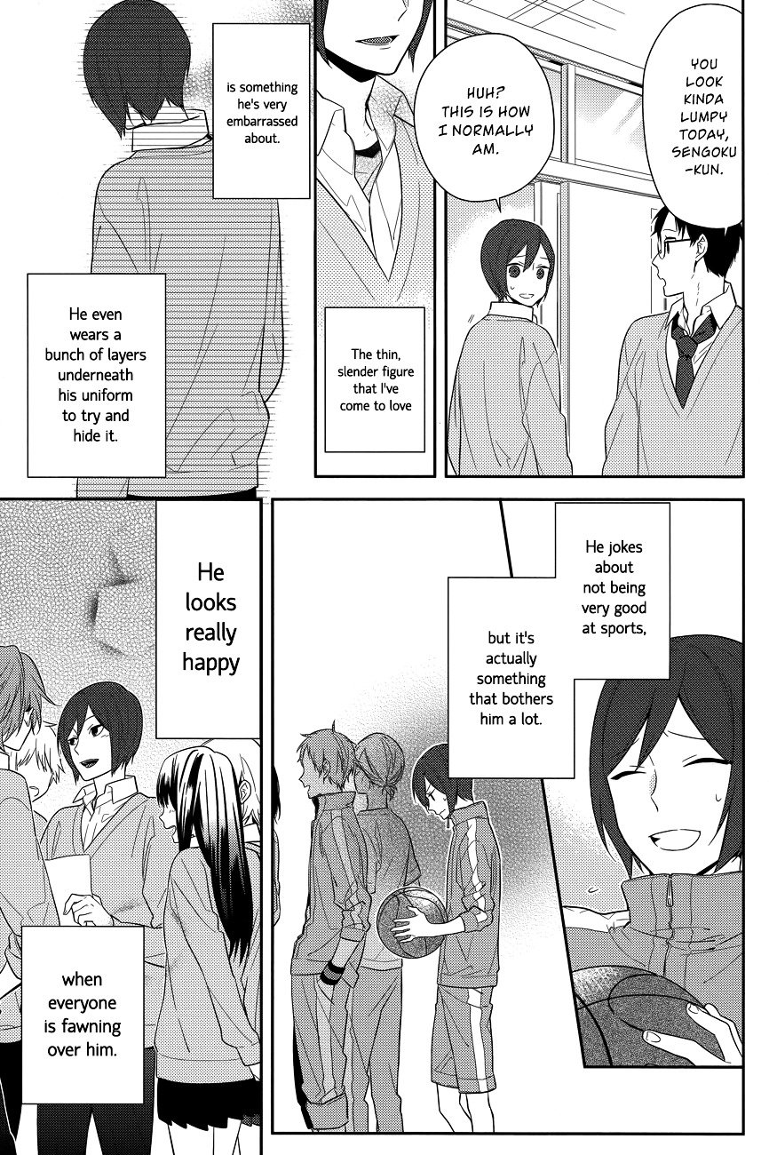 Horimiya, chapter 39