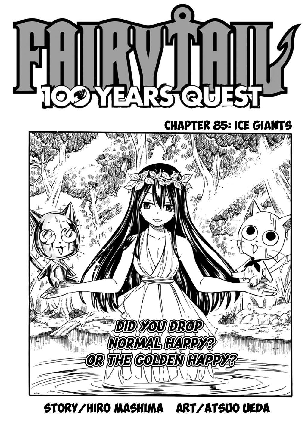 Fairy Tail 100 Years Quest, chapter 85