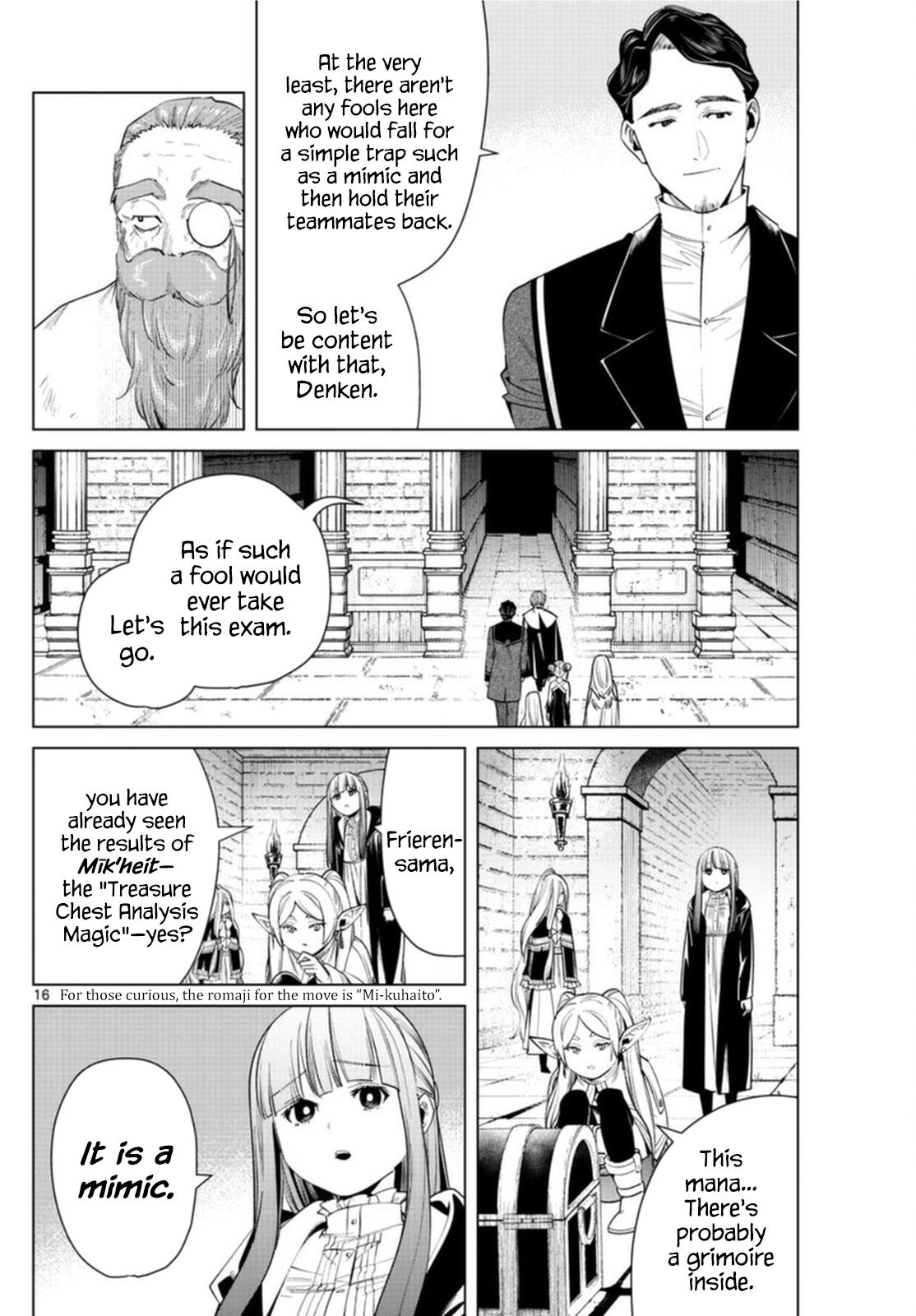 Sousou no Frieren, chapter 48