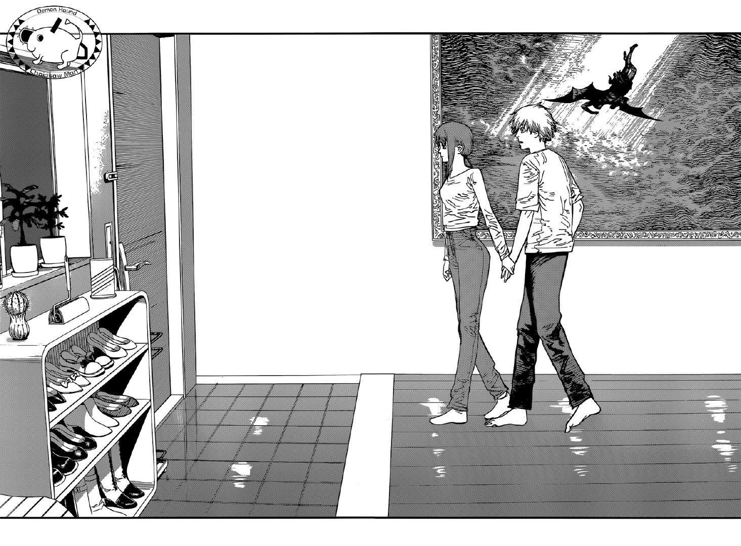 Что то важное манга. Chainsaw man Chapter 81. Манга фреймы. Человек бензопила из манги.