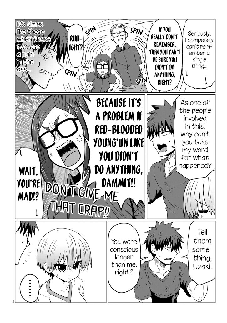 Uzaki-chan Wants to Hang Out!, Chapter 34