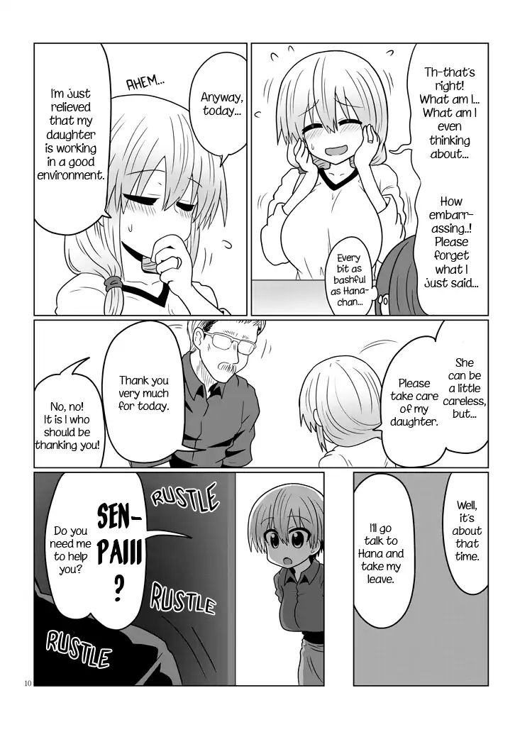 Uzaki-chan Wants to Hang Out!, Chapter 25