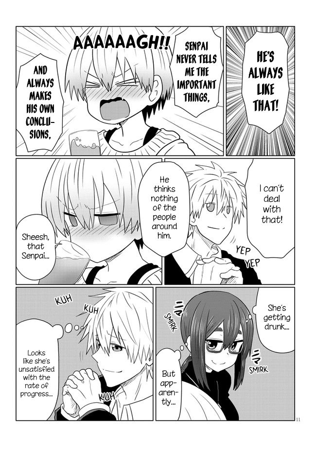 Uzaki-chan Wants to Hang Out!, Chapter 60