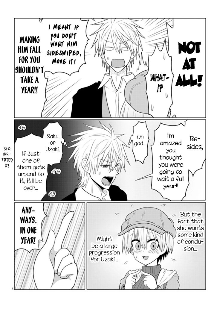Uzaki-chan Wants to Hang Out!, Chapter 52