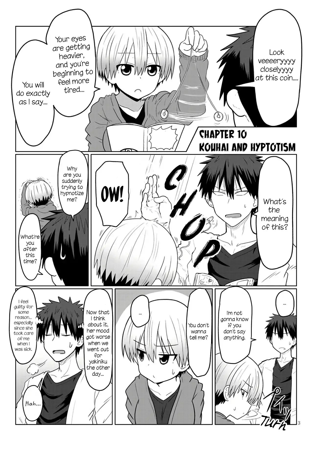 Uzaki-chan Wants to Hang Out!, Chapter 10