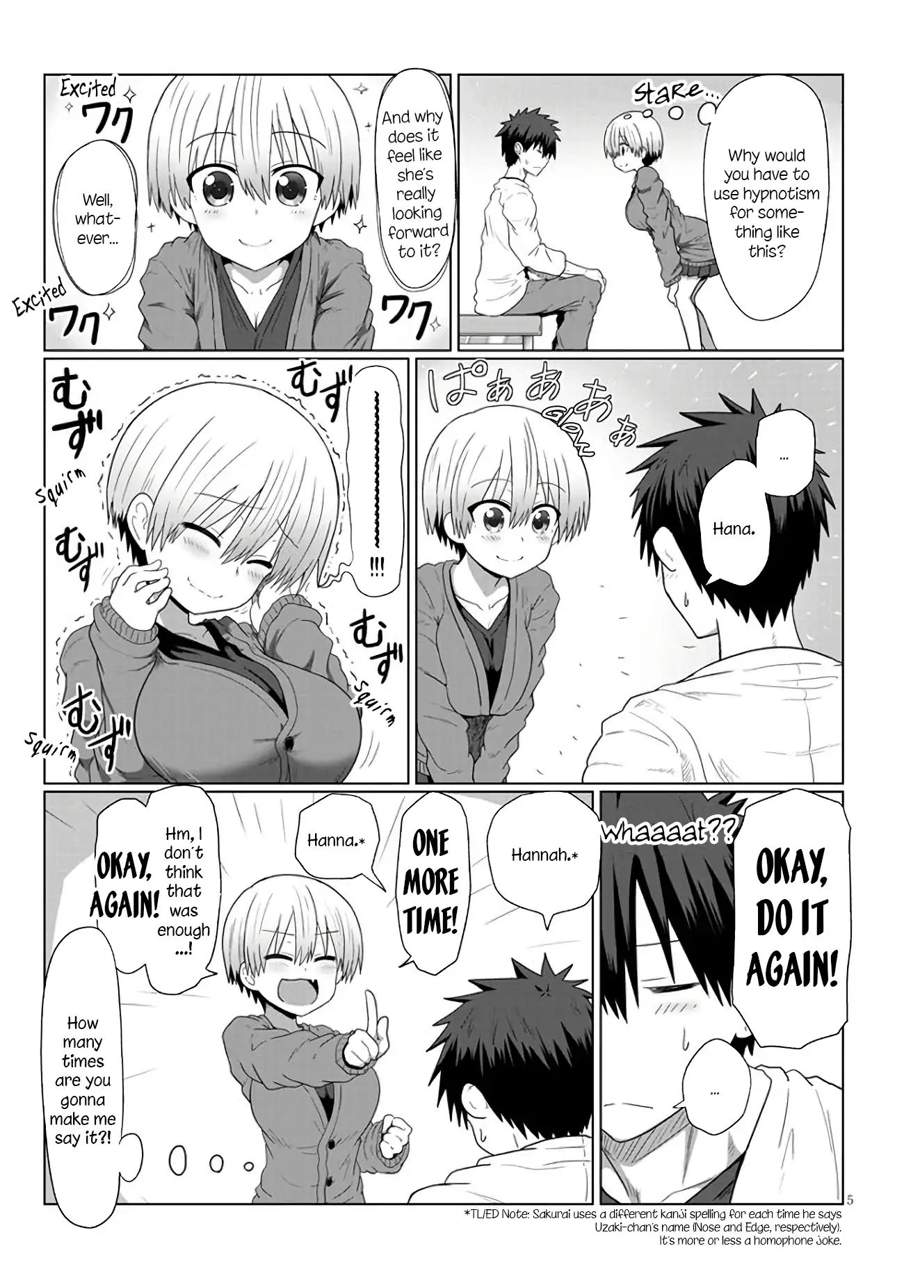 Uzaki-chan Wants to Hang Out!, Chapter 10