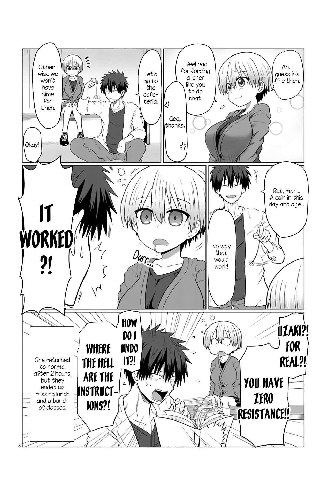 Uzaki-chan Wants to Hang Out!, Chapter 10