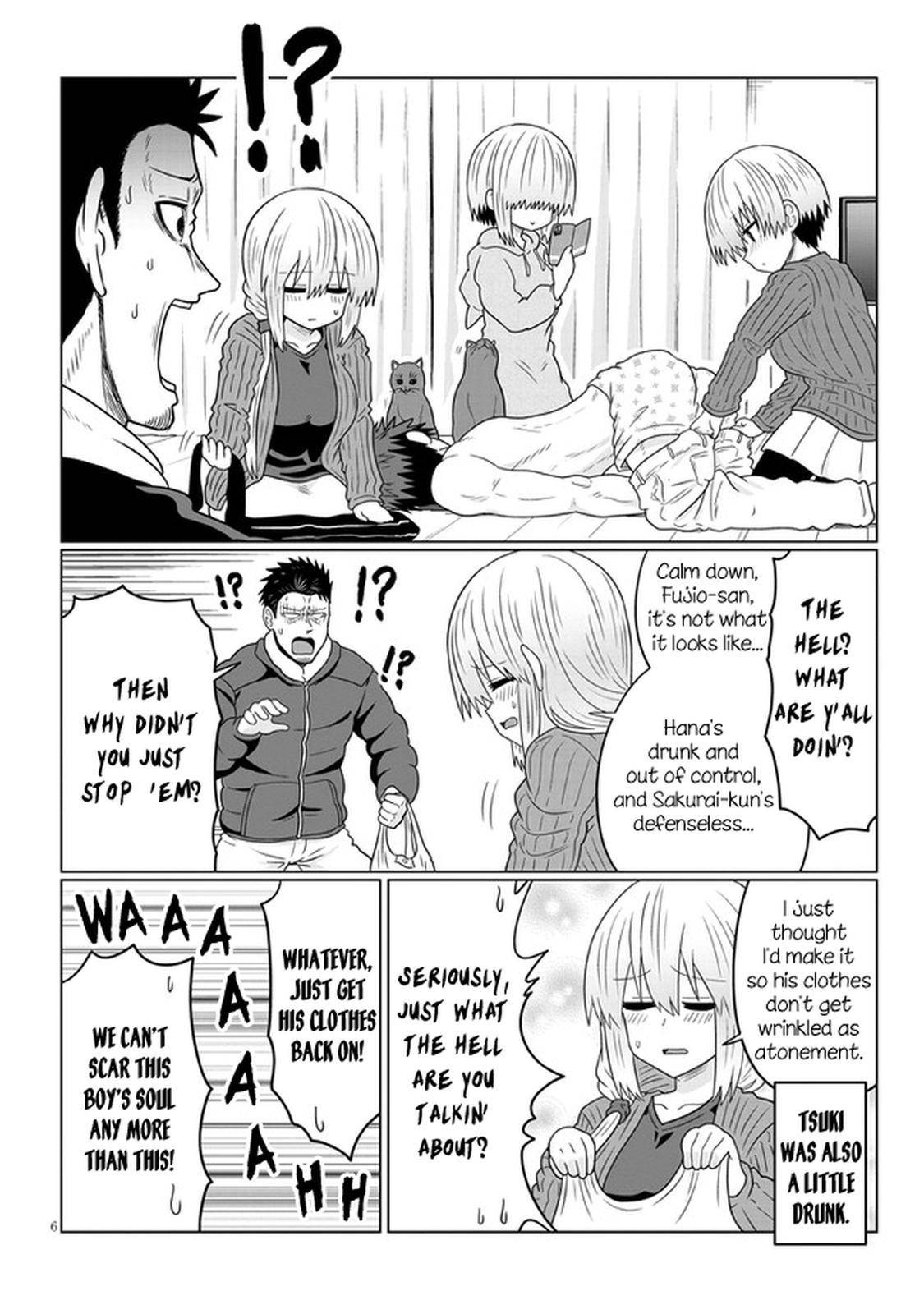 Uzaki-chan Wants to Hang Out!, Chapter 67