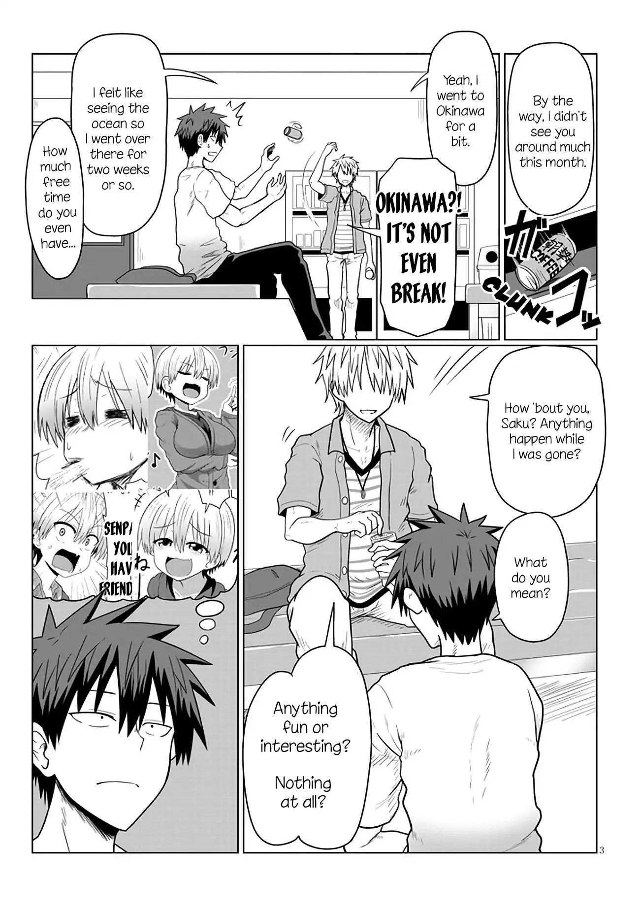 Uzaki-chan Wants to Hang Out!, Chapter 15