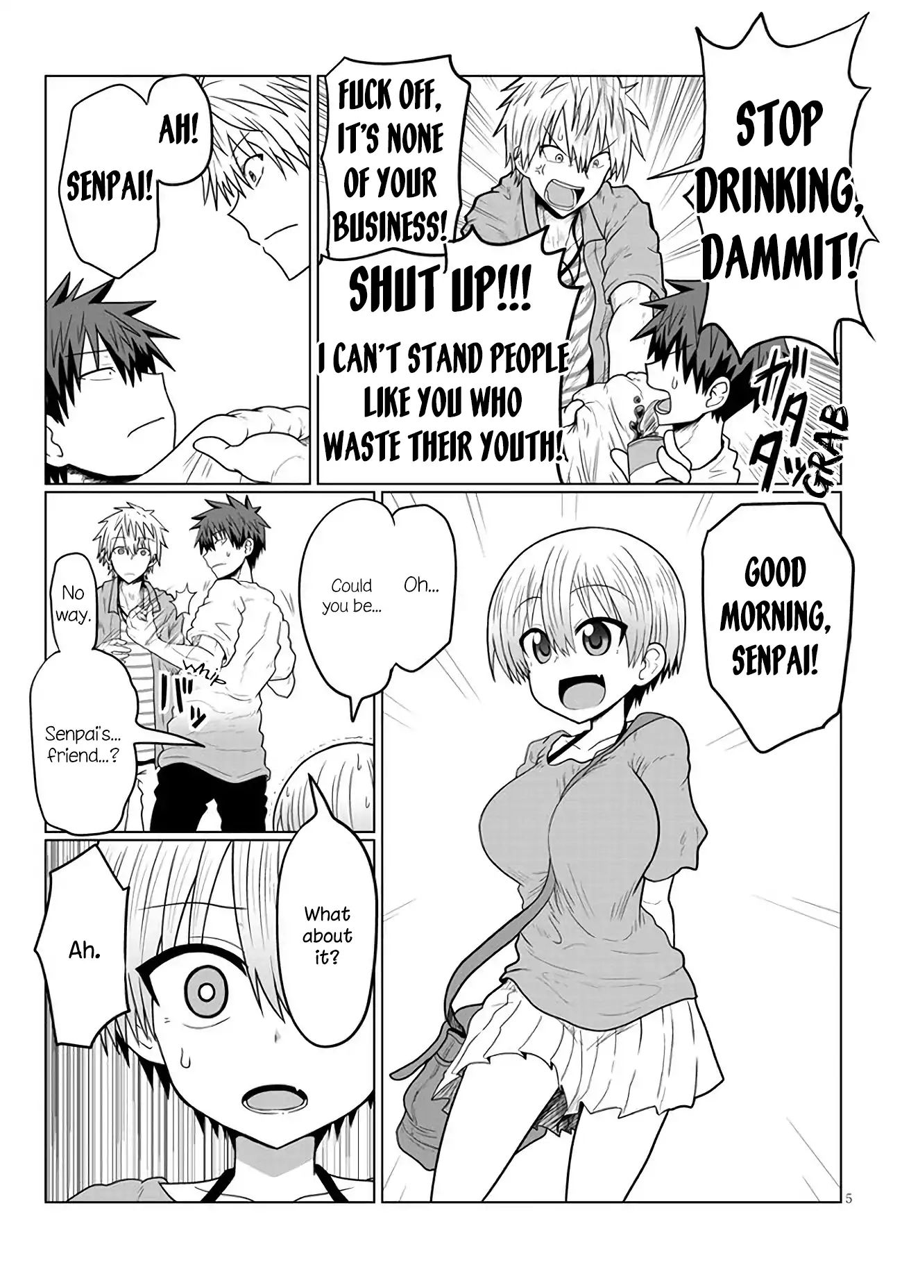 Uzaki-chan Wants to Hang Out!, Chapter 15