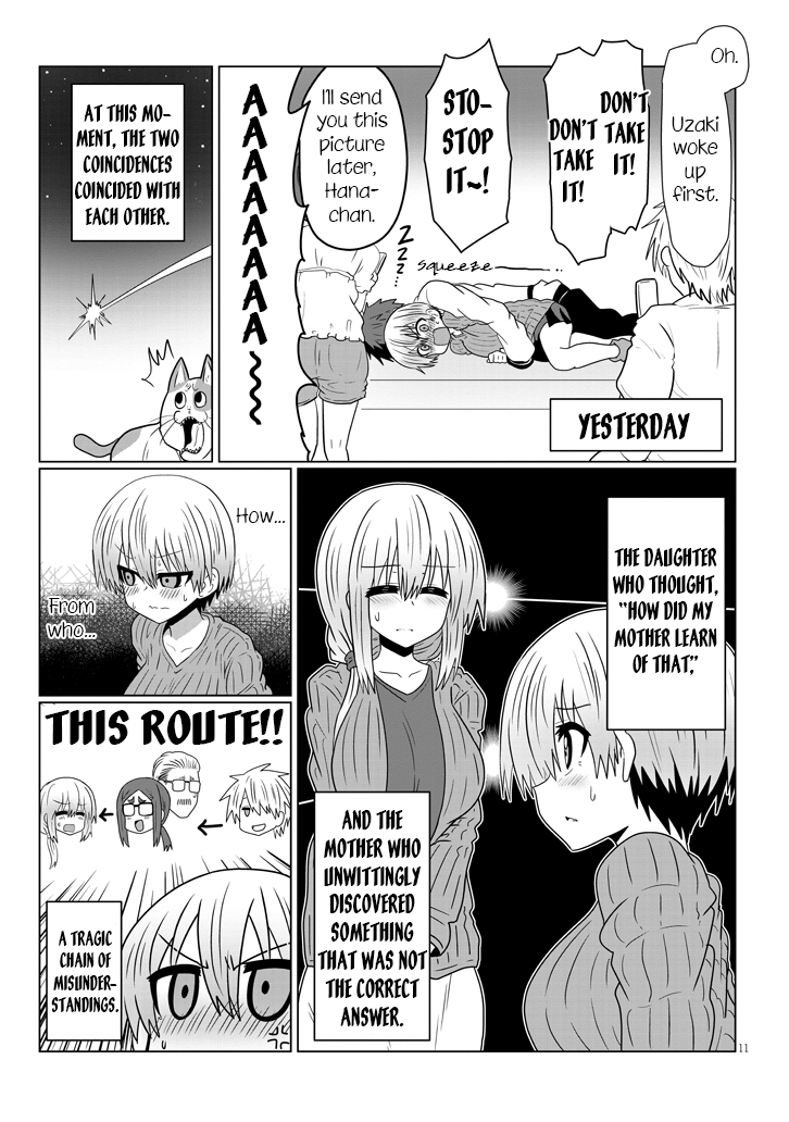 Uzaki-chan Wants to Hang Out!, Chapter 39