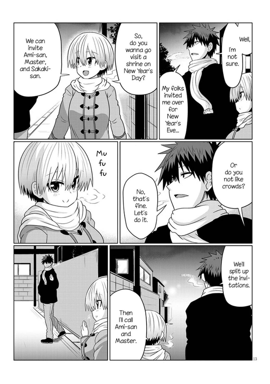 Uzaki-chan Wants to Hang Out!, Chapter 68