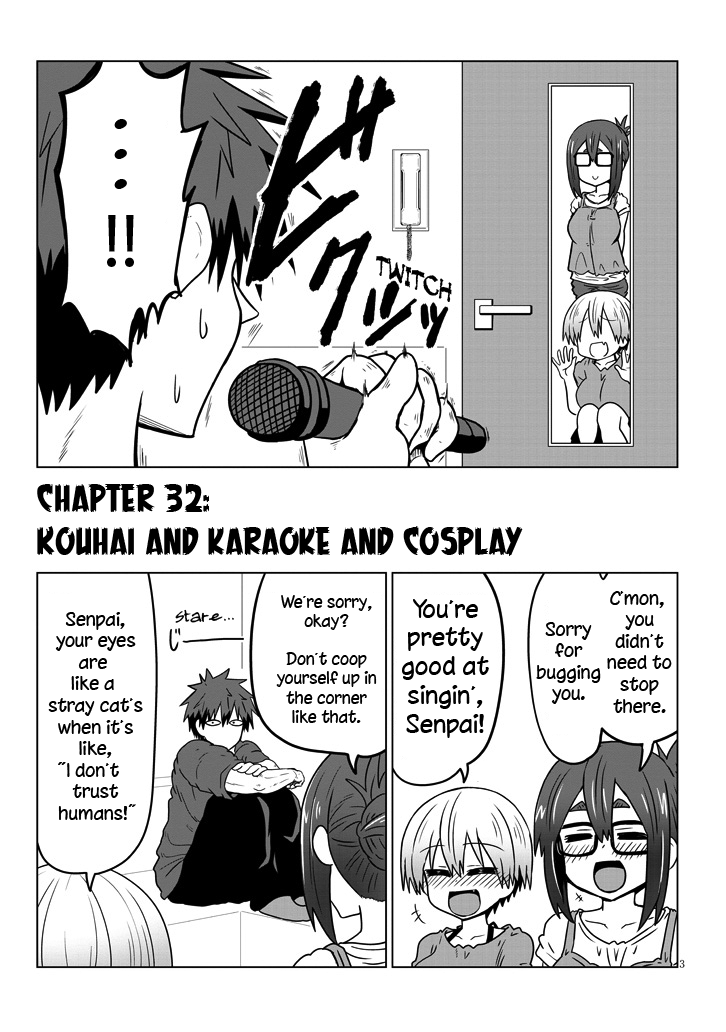 Uzaki-chan Wants to Hang Out!, Chapter 32