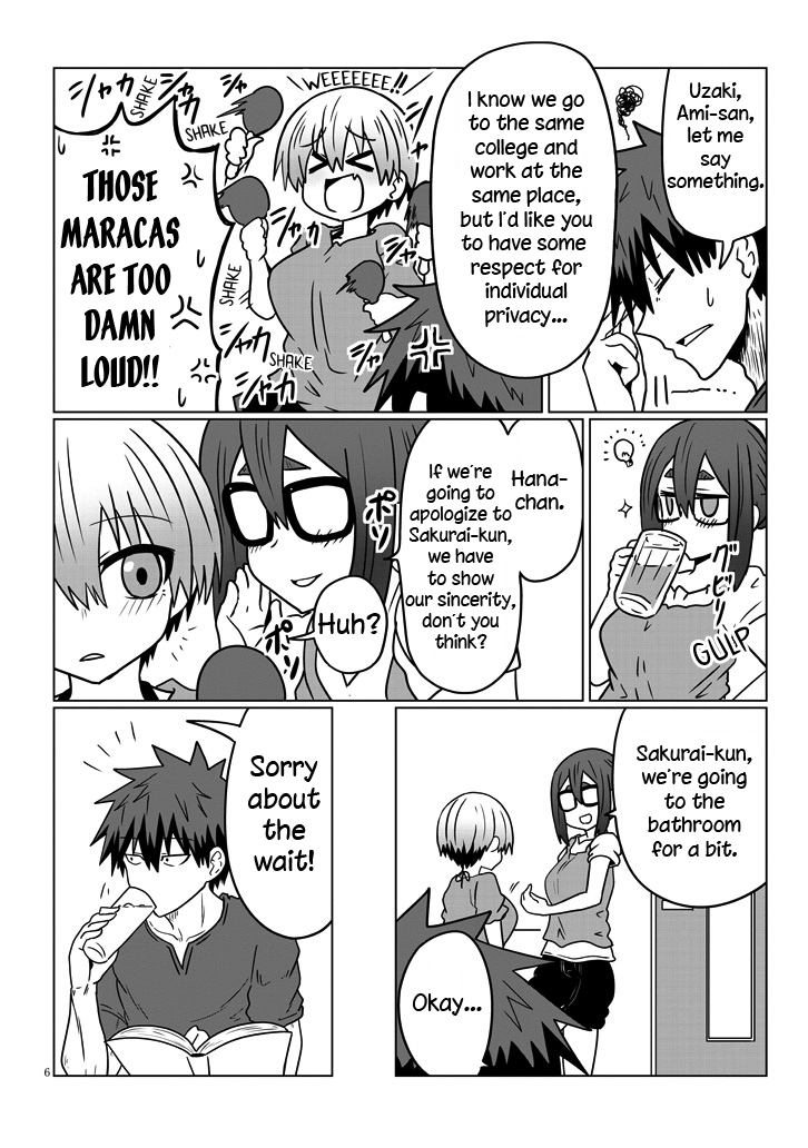 Uzaki-chan Wants to Hang Out!, Chapter 32