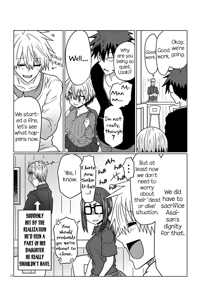 Uzaki-chan Wants to Hang Out!, Chapter 44