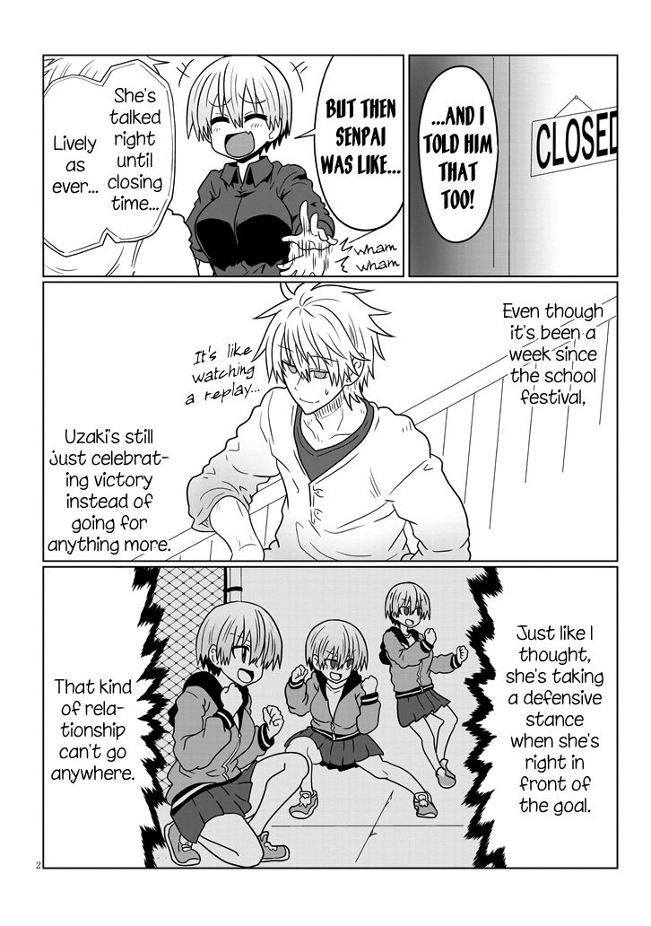 Uzaki-chan Wants to Hang Out!, Chapter 44